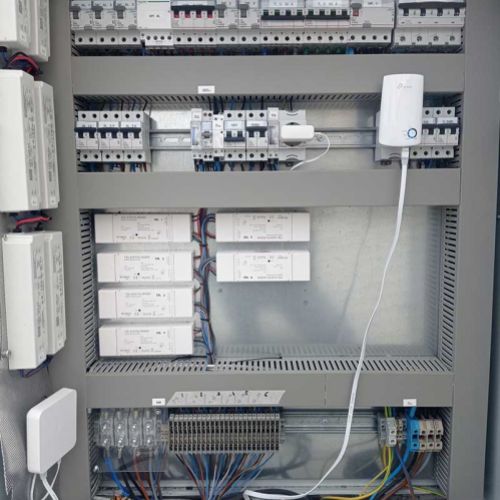 Cuadro de control eléctrico