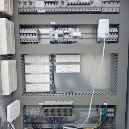 Cuadro de control eléctrico